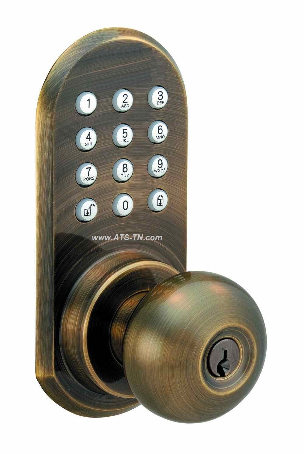 remote controlled doorlock keypad