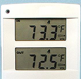 NU-853 Talking Indoor/Outdoor Thermometer